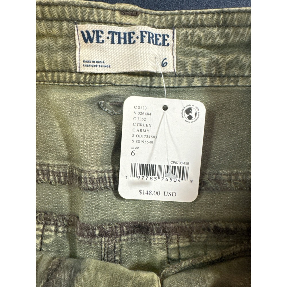 NWT Free People We The Free‎ 'Hot In It' Moto Pants Size 6 - Picture 6 of 9